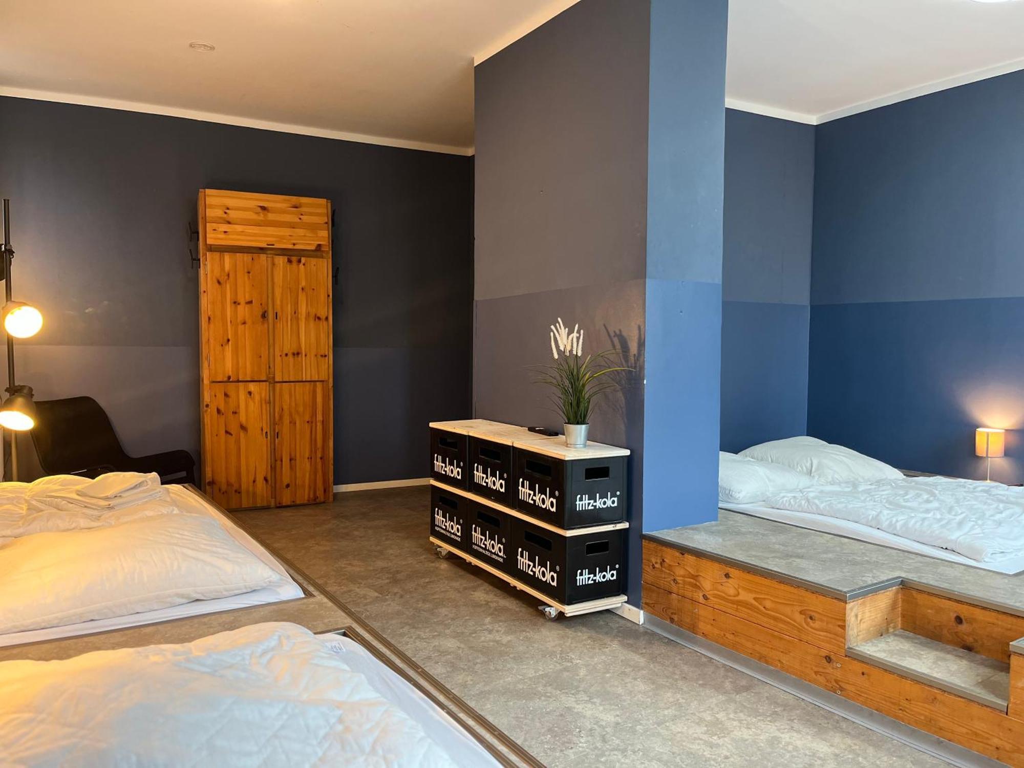 Blue Doors Hostel Ktv Rostock Bagian luar foto