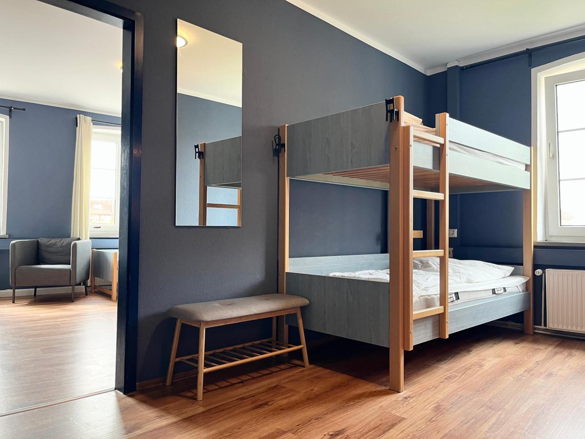 Blue Doors Hostel Ktv Rostock Bagian luar foto