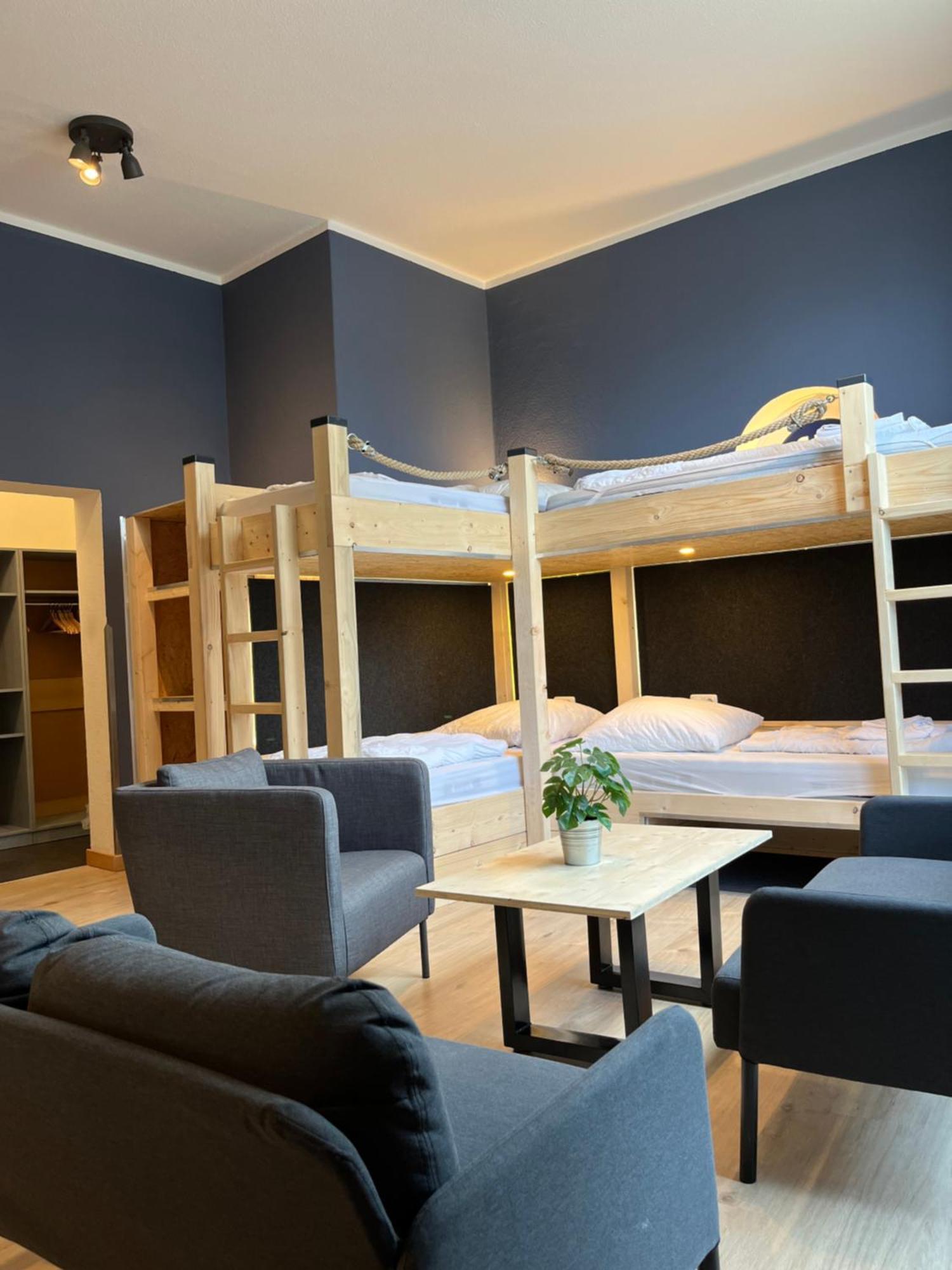 Blue Doors Hostel Ktv Rostock Bagian luar foto