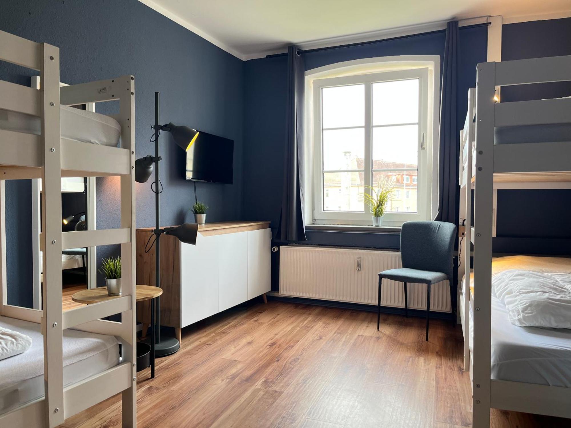 Blue Doors Hostel Ktv Rostock Bagian luar foto